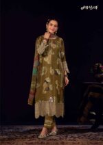 My Fashion Road Jay Vijay Surahi Pure Muslin Jacquard Exclusive Suit | 10316