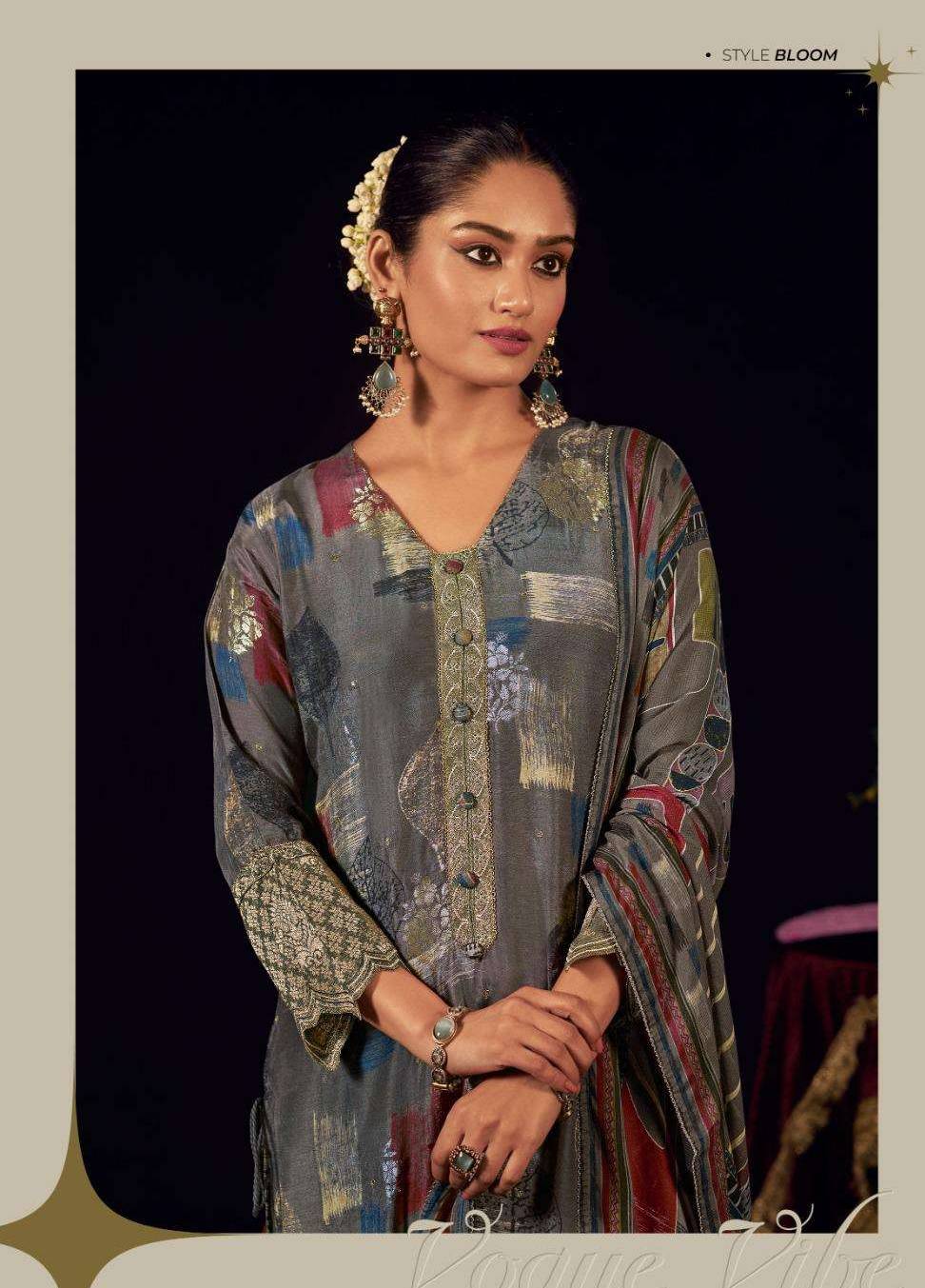 My Fashion Road Jay Vijay Surahi Pure Muslin Jacquard Exclusive Suit | 10315 My Fashion Road Jay Vijay Surahi Pure Muslin Jacquard Exclusive Suit | 10315