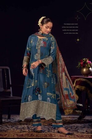 My Fashion Road Jay Vijay Surahi Pure Muslin Jacquard Exclusive Suit | 10313