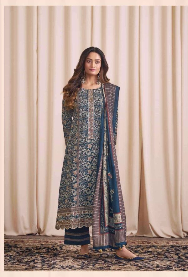 My Fashion Road Jay Vijay Surmai Digital Printed Premium Wear Latest Suit | 10375