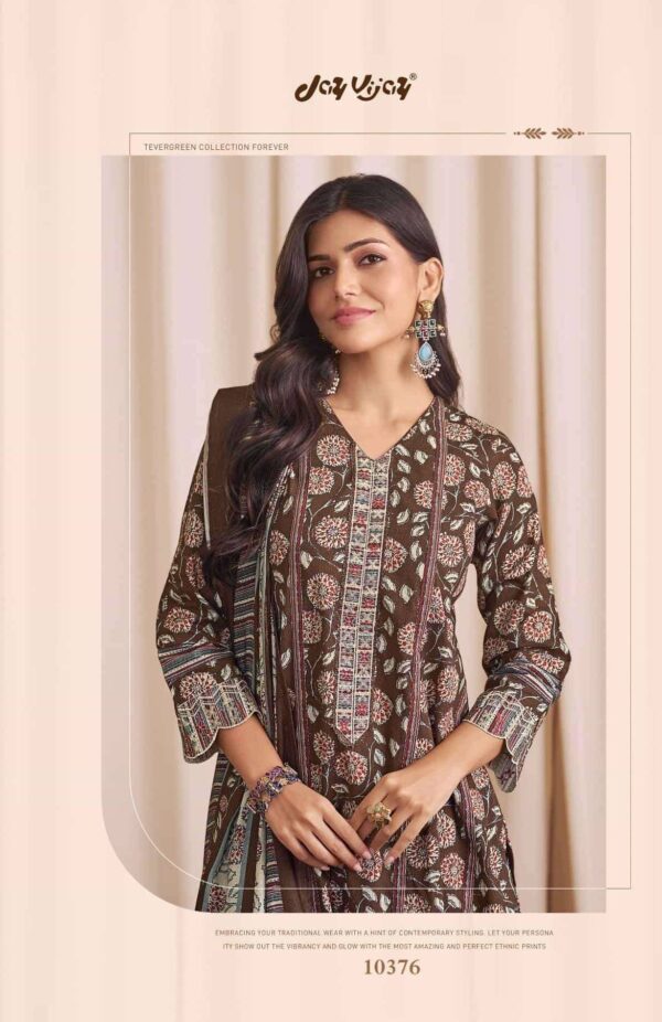 My Fashion Road Jay Vijay Surmai Digital Printed Premium Wear Latest Suit | 10376
