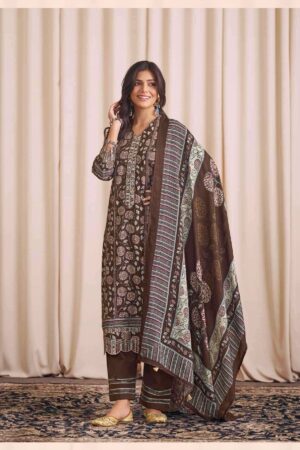 My Fashion Road Jay Vijay Surmai Digital Printed Premium Wear Latest Suit | 10376