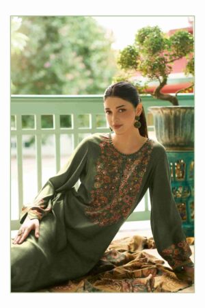 My Fashion Road Varsha Bahaar Digital Printed Winter Wear Pashmina Suit | BR – 03