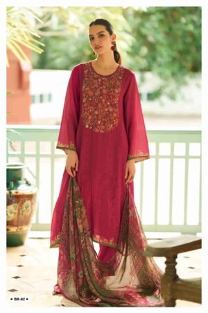 My Fashion Road Varsha Bahaar Digital Printed Winter Wear Pashmina Suit | BR – 02