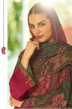 My Fashion Road Varsha Bahaar Digital Printed Winter Wear Pashmina Suit | BR – 02
