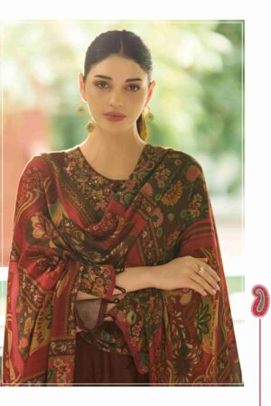 My Fashion Road Varsha Bahaar Digital Printed Winter Wear Pashmina Suit | BR – 04