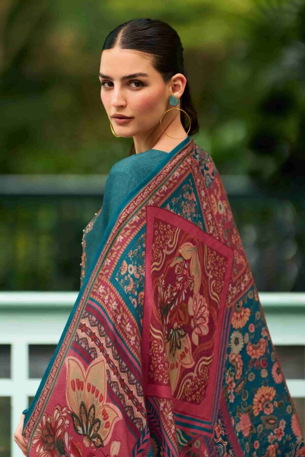 My Fashion Road Varsha Bahaar Digital Printed Winter Wear Pashmina Suit | BR – 01