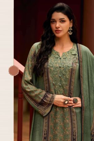 My Fashion Road Varsha Bloom Buds Digital Printed Exclusive Pashmina Suit | BB-03