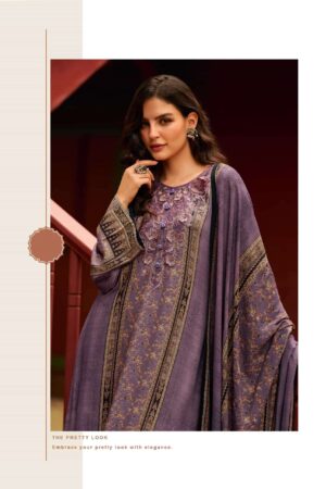My Fashion Road Varsha Bloom Buds Digital Printed Exclusive Pashmina Suit | BB-01
