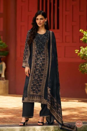 My Fashion Road Varsha Bloom Buds Digital Printed Exclusive Pashmina Suit | BB-02