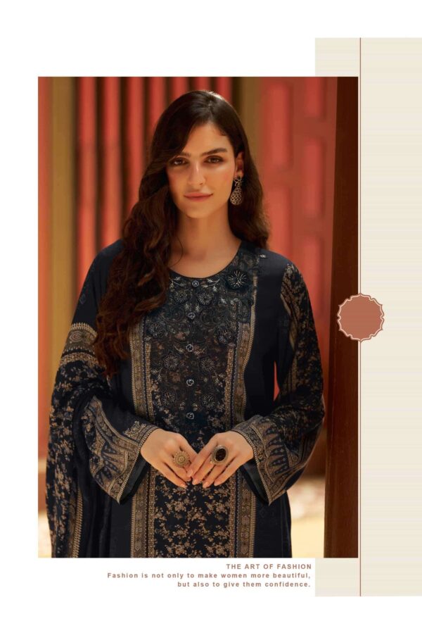 My Fashion Road Varsha Bloom Buds Digital Printed Exclusive Pashmina Suit | BB-02