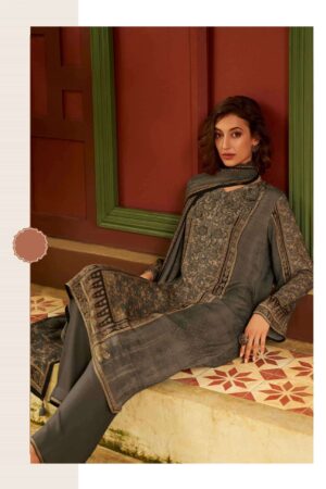 My Fashion Road Varsha Bloom Buds Digital Printed Exclusive Pashmina Suit | BB-05