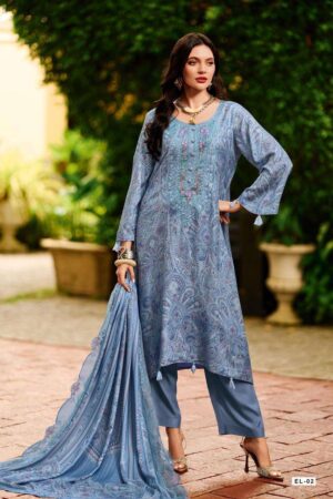 My Fashion Road Varsha Elici Winter Wear Exclusive Fancy Ladies Suit | EL-02