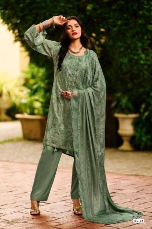 My Fashion Road Varsha Elici Winter Wear Exclusive Fancy Ladies Suit | EL-04