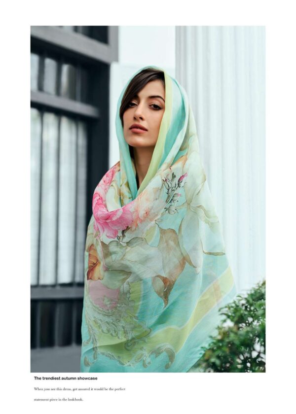 My Fashion Road Varsha Florenza Fancy Viscose Organza Suit | FZ-01