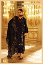 My Fashion Road Varsha Garnet Winter Collection Exclusive Pashmina Suit | GT – 03