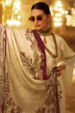 My Fashion Road Varsha Garnet Winter Collection Exclusive Pashmina Suit | GT – 04