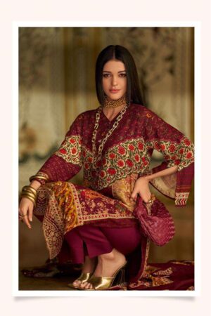 My Fashion Road Varsha Israh Winter Wear Exclusive Pashmina Suit | Israh – 04