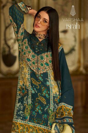 My Fashion Road Varsha Israh Winter Wear Exclusive Pashmina Suit | Israh – 02
