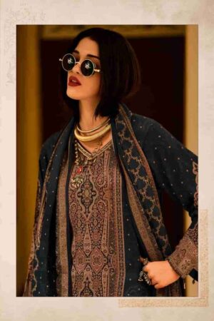 My Fashion Road Varsha Killian Exclusive Pashmina Digital Printed Suit | KL-04