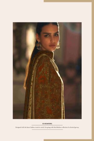My Fashion Road Varsha Magnolia Winter Collection Viscose Pashmina Ladies Suit | MG – 04