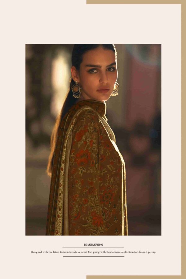 My Fashion Road Varsha Magnolia Winter Collection Viscose Pashmina Ladies Suit | MG – 04