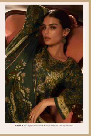 My Fashion Road Varsha Magnolia Winter Collection Viscose Pashmina Ladies Suit | MG – 02