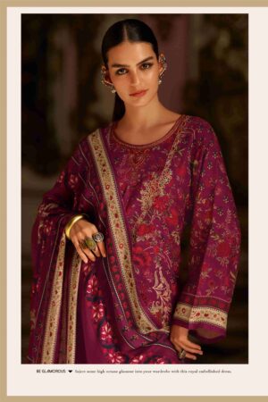 My Fashion Road Varsha Magnolia Winter Collection Viscose Pashmina Ladies Suit | MG – 01