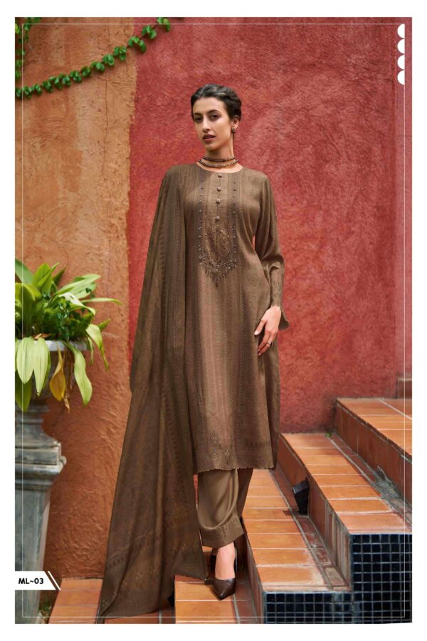 My Fashion Road Varsha Moonlit Digital Printed Fancy Pashmina Salwar Suit | ML-03