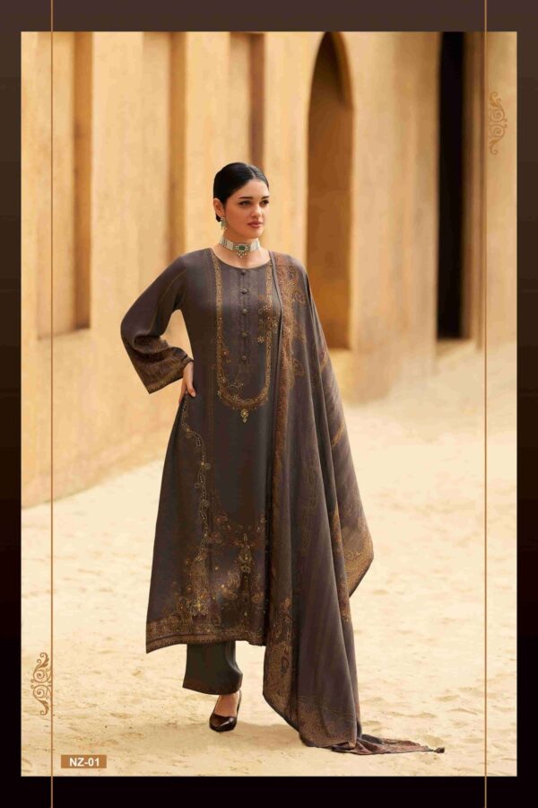 My Fashion Road Varsha Naaz Winter Collection Fancy Ladies Suit | NZ – 01