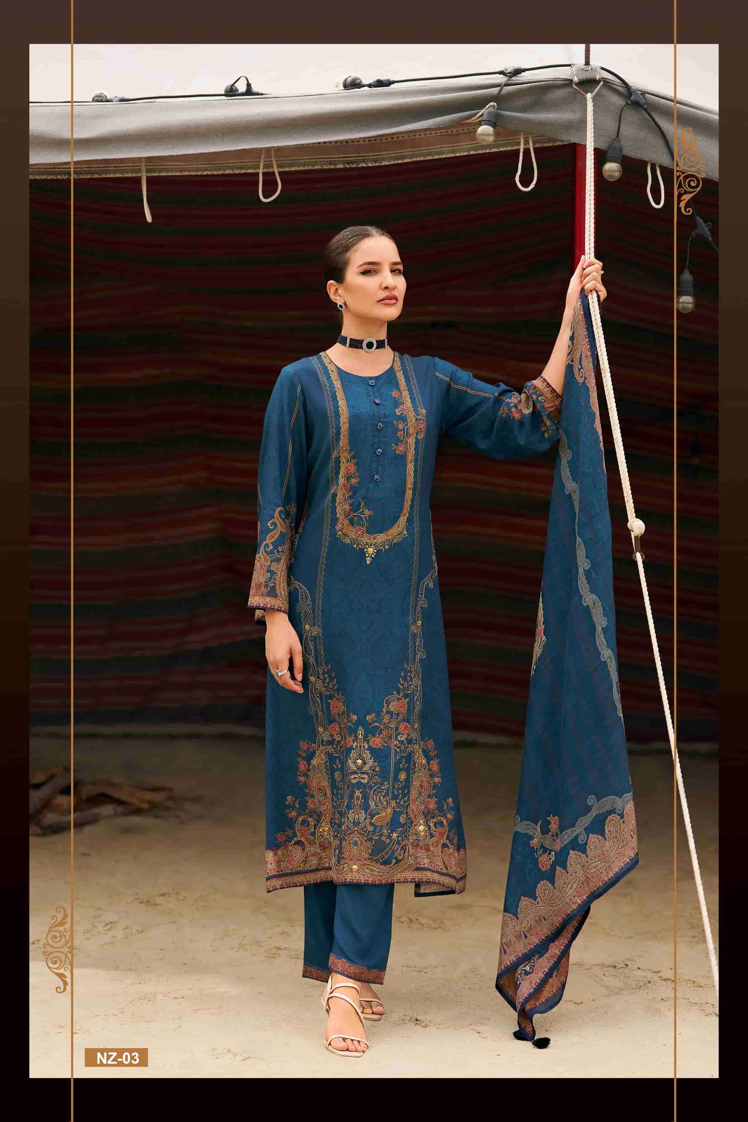 My Fashion Road Varsha Naaz Winter Collection Fancy Ladies Suit | NZ – 03 My Fashion Road Varsha Naaz Winter Collection Fancy Ladies Suit | NZ – 03
