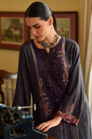 My Fashion Road Varsha Noor E Mehr Exclusive Winter Wear Pashmina Dress | NEM-04