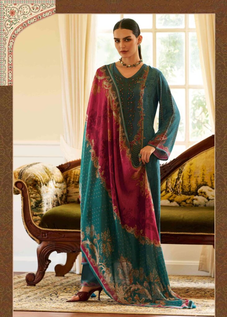 My Fashion Road Varsha Noor E Mehr Exclusive Winter Wear Pashmina Dress | NEM-03