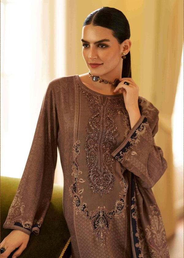 My Fashion Road Varsha Noor E Mehr Exclusive Winter Wear Pashmina Dress | NEM-01