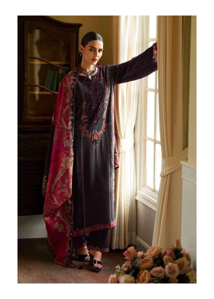 My Fashion Road Varsha Noor E Mehr Exclusive Winter Wear Pashmina Dress | NEM-04