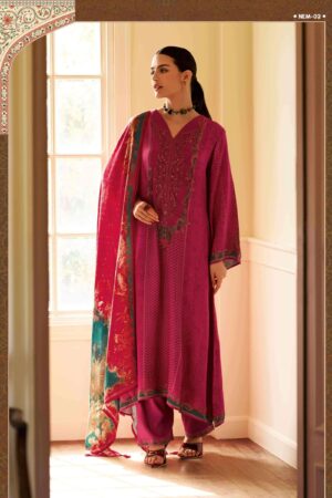My Fashion Road Varsha Noor E Mehr Exclusive Winter Wear Pashmina Dress | NEM-02