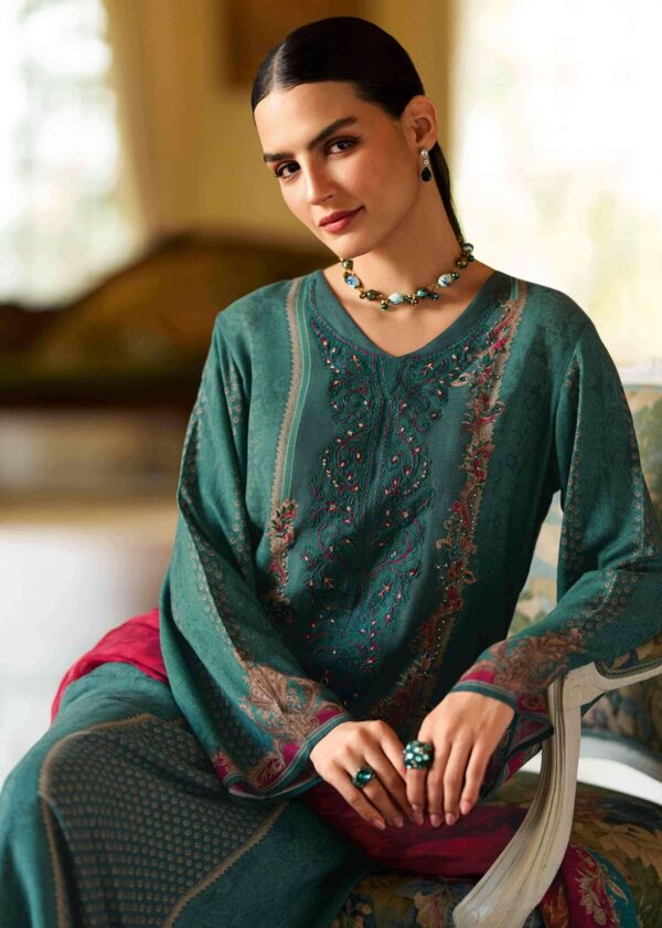 My Fashion Road Varsha Noor E Mehr Exclusive Winter Wear Pashmina Dress | NEM-03