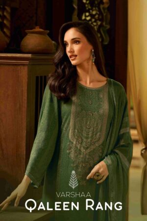 My Fashion Road Varsha Qaleen Rang Latest Collection Pashmina Winter Suit | QT – 04