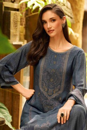 My Fashion Road Varsha Qaleen Rang Latest Collection Pashmina Winter Suit | QT – 05