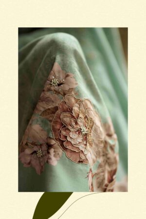 My Fashion Road Varsha Siyah Gulzar Latest Designs Pashmina Suit | SG-05