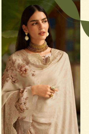 My Fashion Road Varsha Siyah Gulzar Latest Designs Pashmina Suit | SG-04