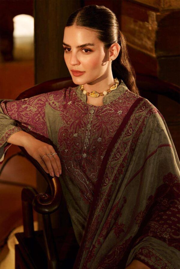 My Fashion Road Varsha Thread Of Dawn Winter Wear Exclusive Pashmina Suit | TOD-04