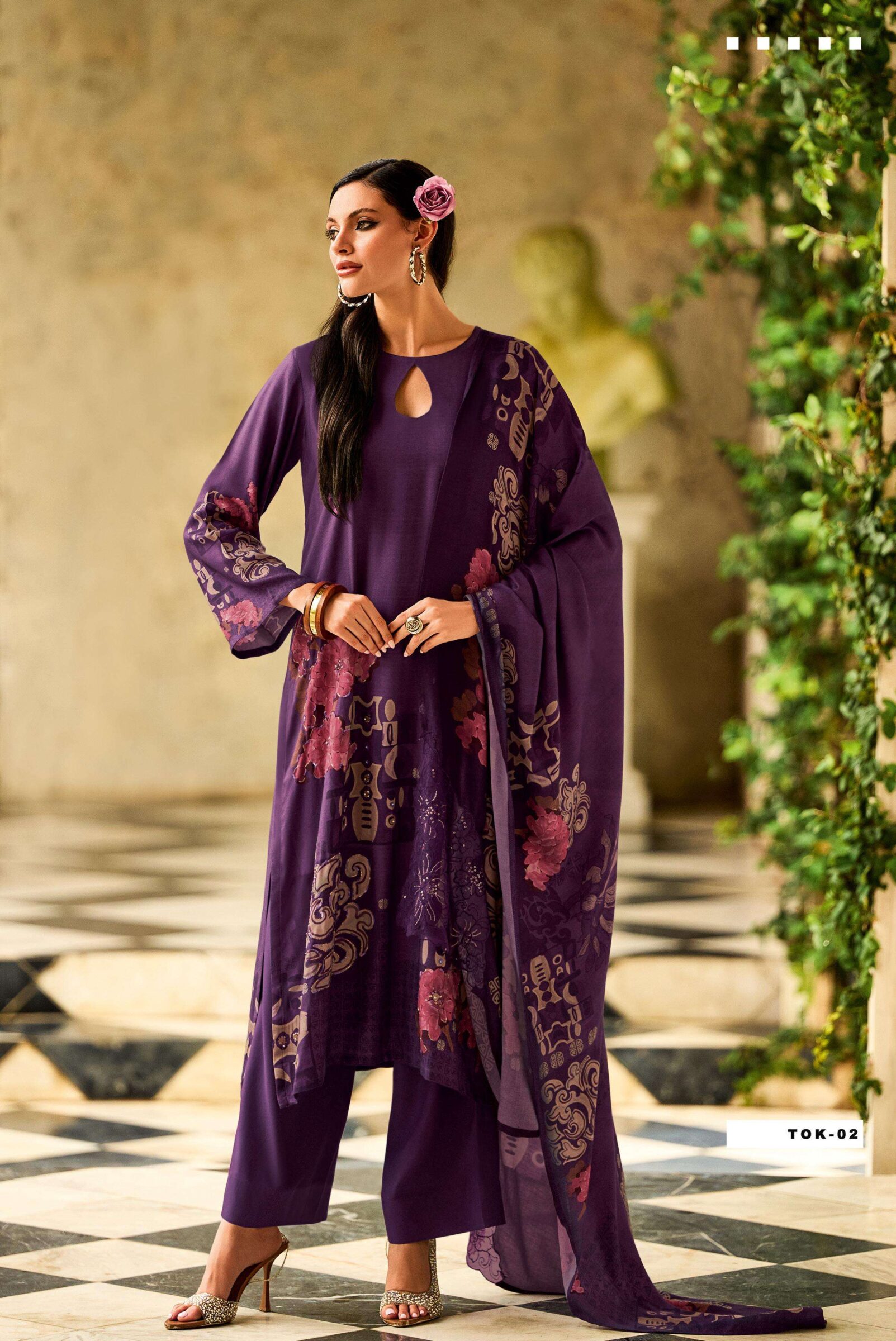 My Fashion Road Varsha Two Of A Kind Vol 1 Digital Printed Excusive Pashmina Suit | TOK – 02 My Fashion Road Varsha Two Of A Kind Vol 1 Digital Printed Excusive Pashmina Suit | TOK – 02