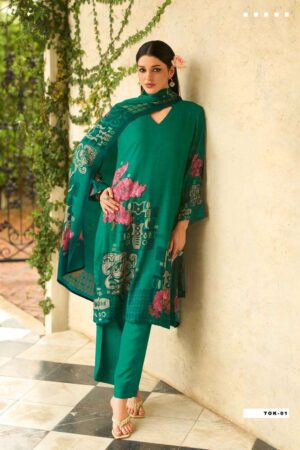 My Fashion Road Varsha Two Of A Kind Vol 1 Digital Printed Excusive Pashmina Suit | TOK – 01