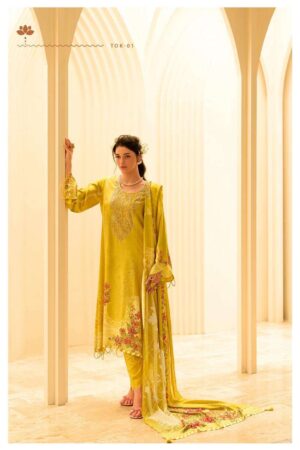 My Fashion Road Varsha Two Of A Kind Vol 3 Premium Designs Pashmina Suit | TOK – 01