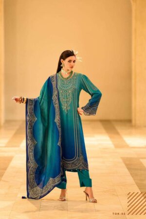 My Fashion Road Varsha Two Of A Kind Vol 4 Winter Collection Fancy Ladies Suit | TOK – 02