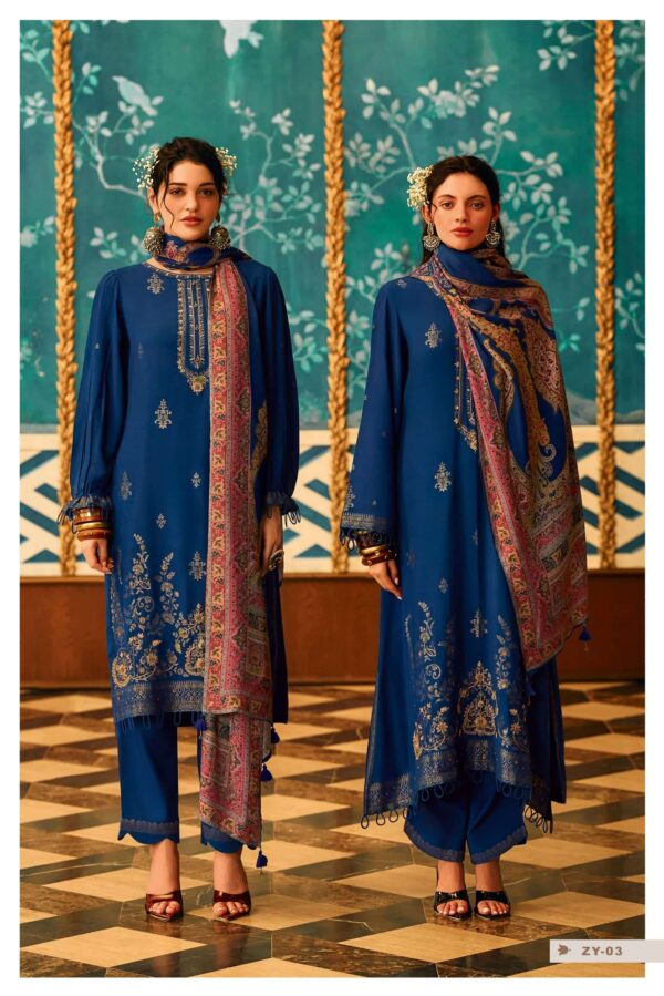 My Fashion Road Varsha Zyan Winter Collection Fancy Ladies Suit | ZY-03
