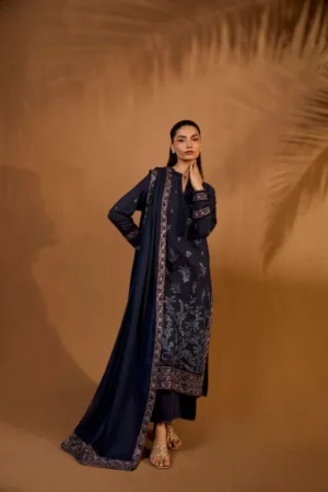 My Fashion Road Sobia Nazir Winter Shawl Unstitched Collection 2025 || WS25-7B