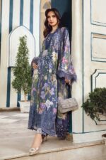 My Fashion Road MARIA B Mprints Fall Winter Unstitched Collection 2025 | MPT-2708-B
