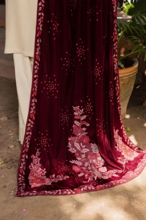 My Fashion Road Nureh Exclusive Leather Peach Unstitched Collection 2025 || NE-181